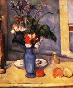 Paul Cezanne The Blue Vase oil painting reproduction